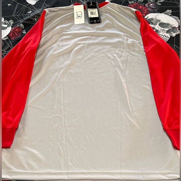 NWT VINTAGE 2003 NIKE DRI-FIT OSU OHIO STATE UNIVERSITY BUCKEYES L/S JERSEY M - Picture 10 of 11